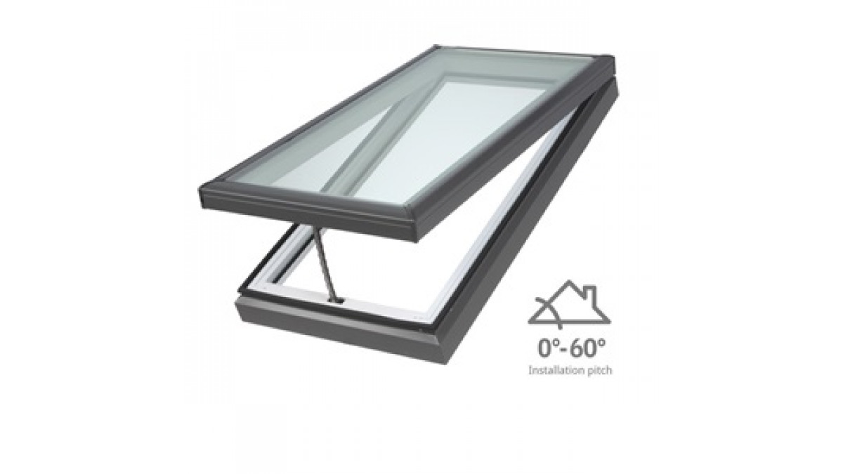 Manual skylight