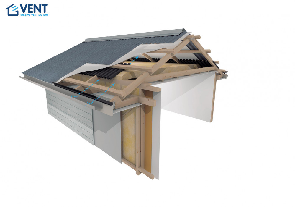 VENT Cold Roof Pitch 15°-30° Ventilation System