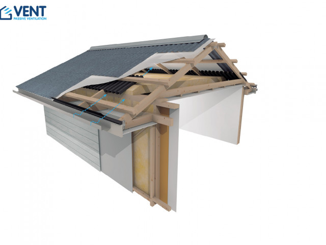 VENT Cold Roof Pitch 15°-30° Ventilation System