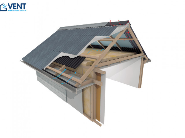 VENT Cold Roof Pitch >30° Ventilation System