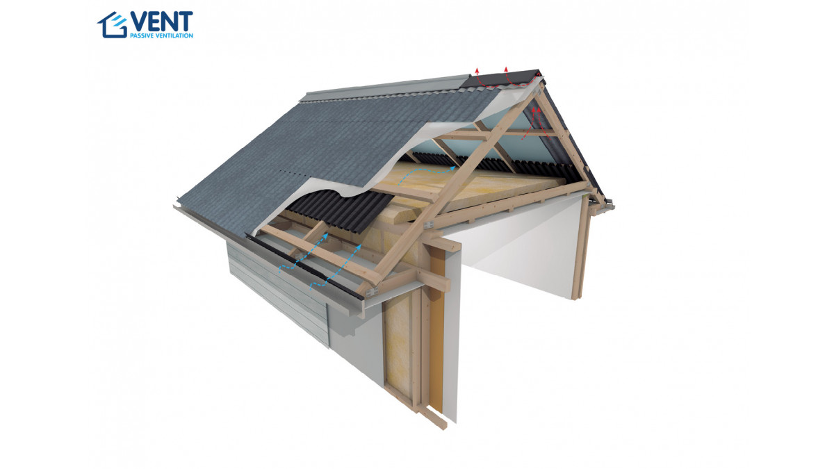 VENT roof pitch 30deg