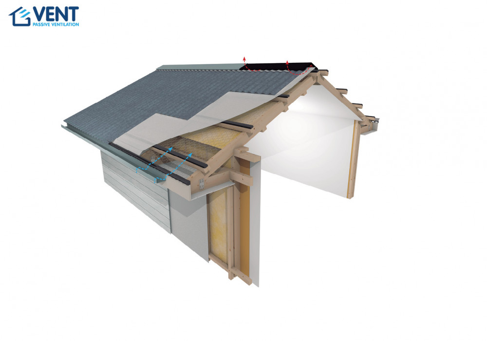 VENT Skillion Pitched Roof Ventilation System