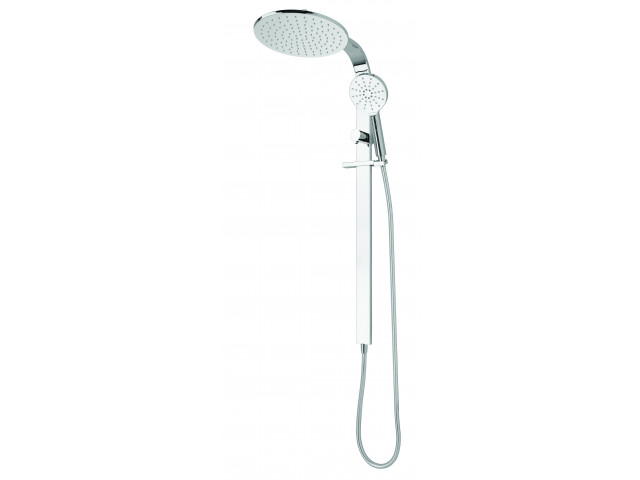 Eclipse Round Double Head Shower Chrome