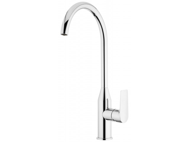 Olympia Gooseneck Sink Mixer Chrome