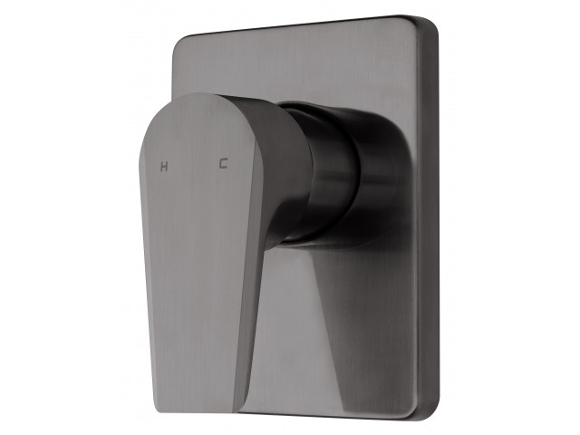 Olympia Vortex Shower Mixer Brushed Gunmetal