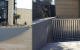 Tilting barrier down vs up