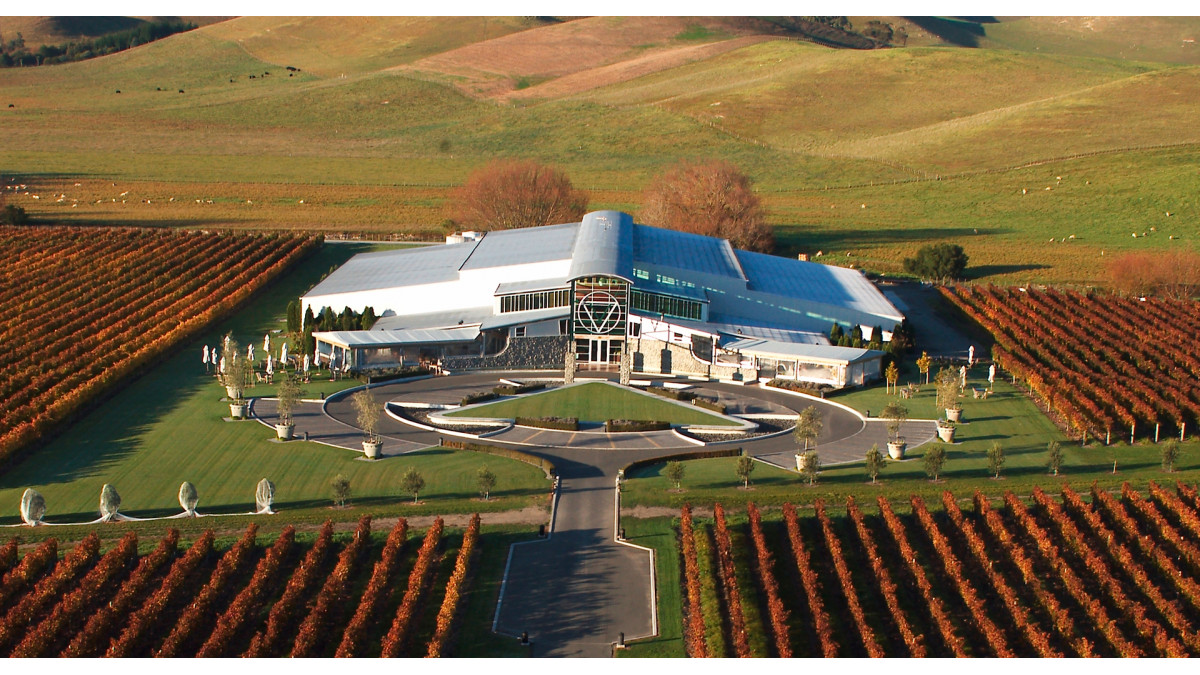 Zincalume Roof Sileni Vineyard Hawkes Bay architects Pacific environments architecture Ltd