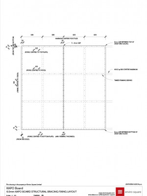 6A KB Structural Bracing Fixing Layout v1