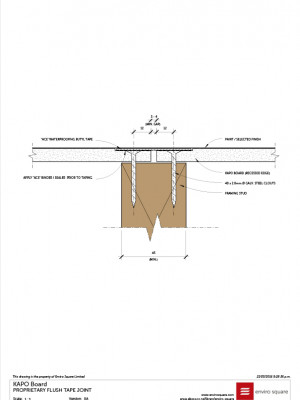 9A KB Proprietary Flush Tape Joint v1