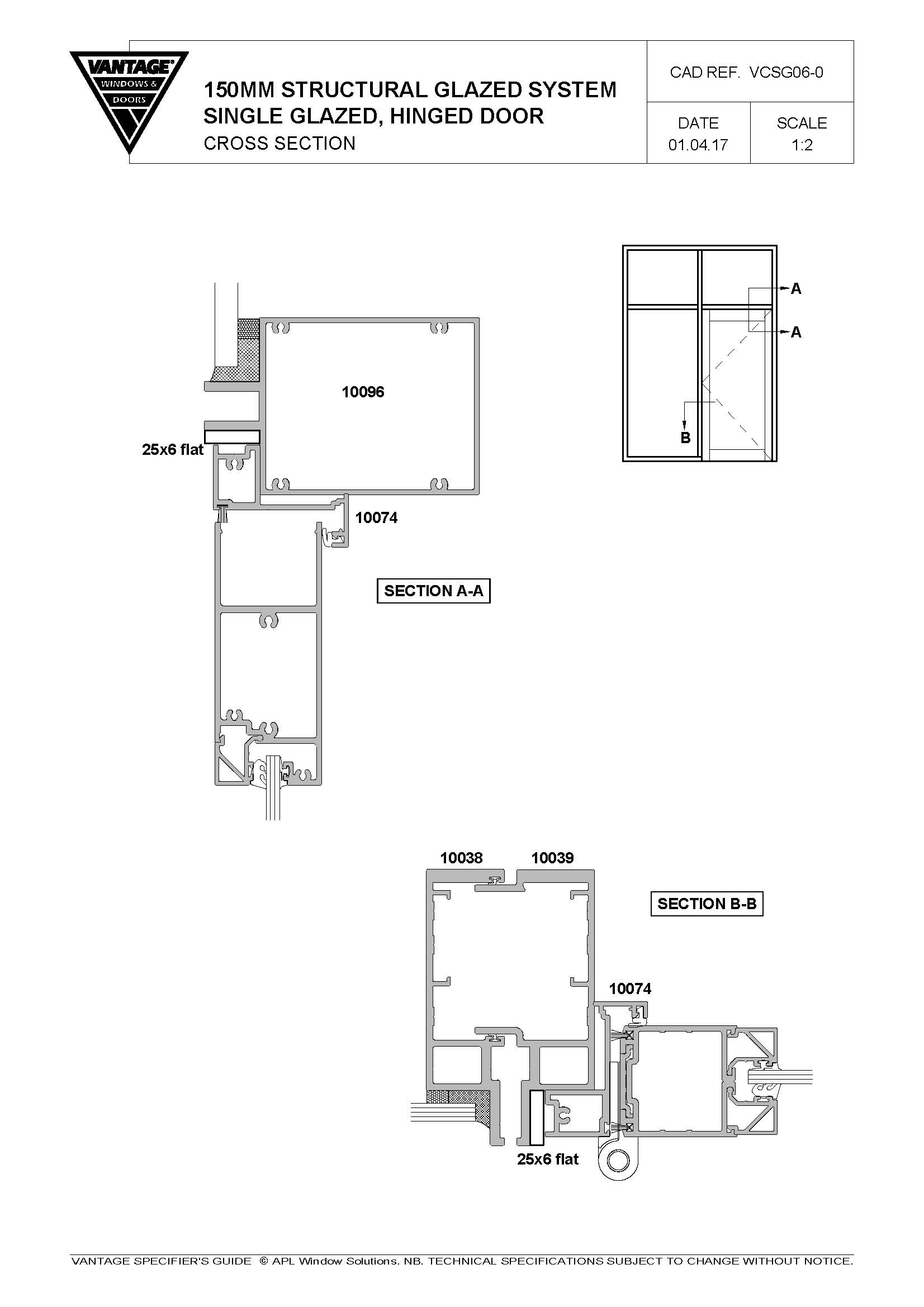 Commercial 125mm, 150mm and 168mm Structural Glaze Systems by VANTAGE ...