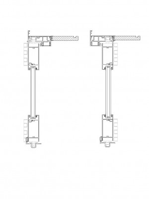 2D Flush Sill Option Open Out In