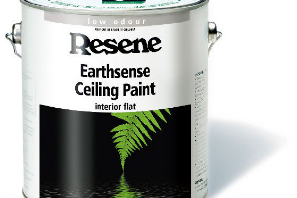 Environmentally-Friendly Pigment in Resene EarthSense Ceiling Paint
