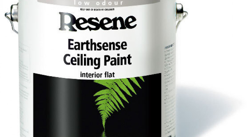 Environmentally-Friendly Pigment in Resene EarthSense Ceiling Paint