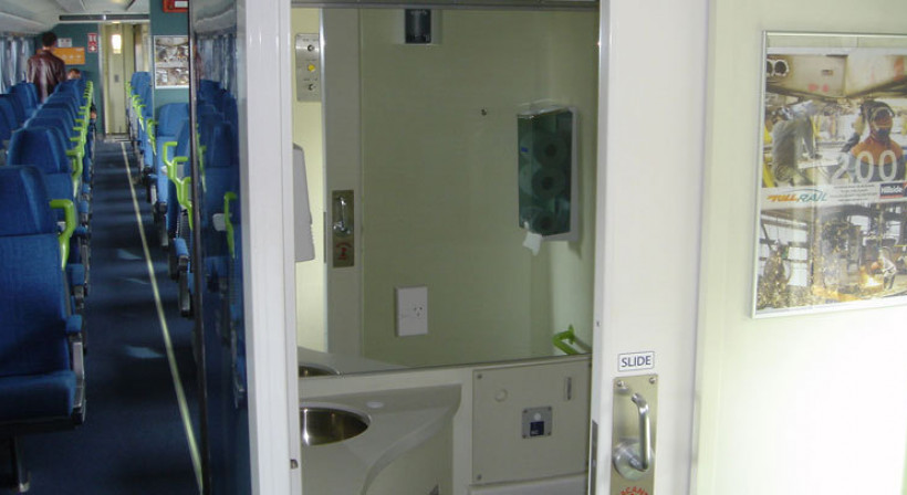 Electronic WC Doors for Scenic Rail Carriages