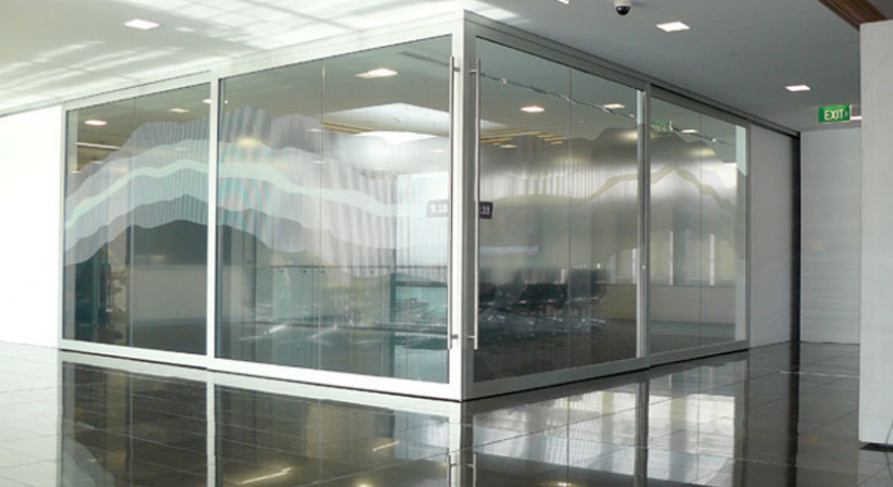 Partitioning Door System Solution for Ernst & Young