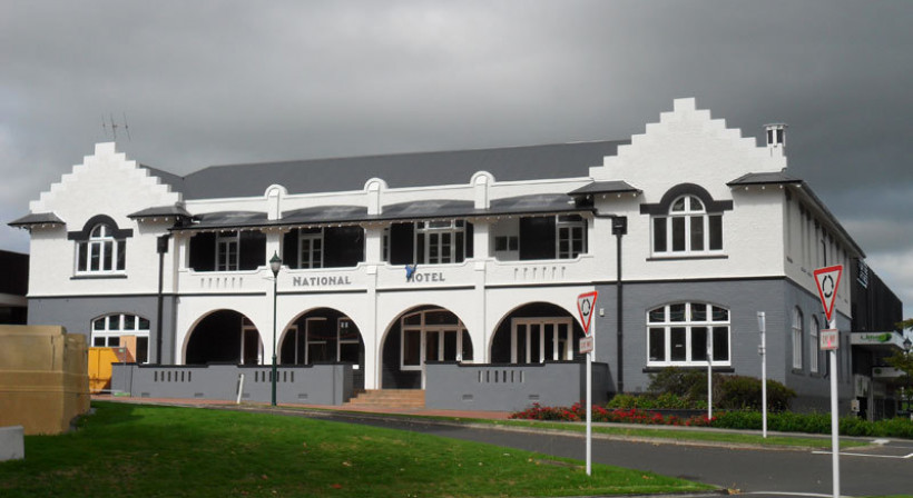 Local Pride: National Hotel Finished in Resene