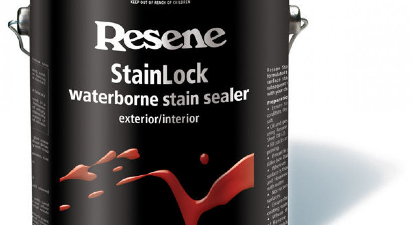 Lock Stains in with Resene StainLock
