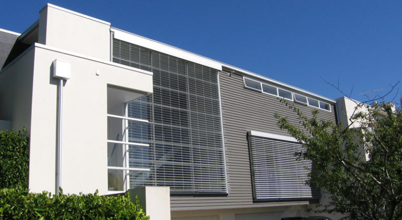Horiso External Venetian Blinds Supplied by Luxaflex