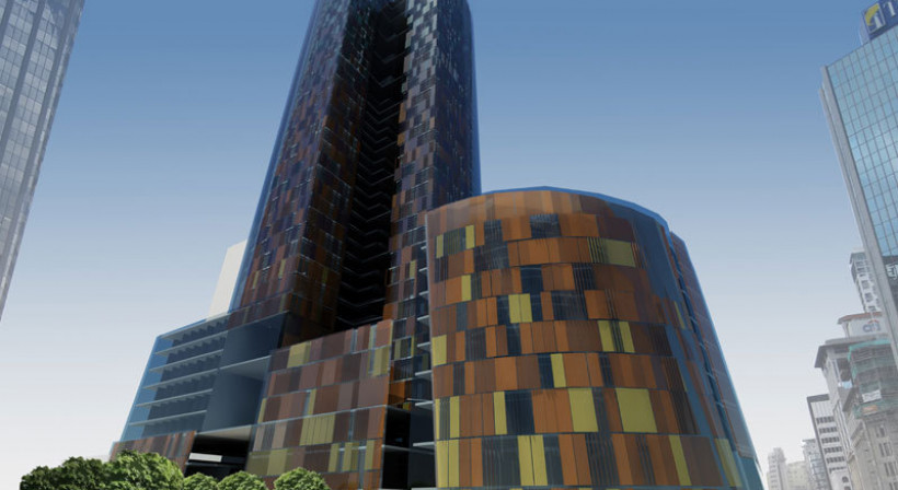 Resene Total Colour Rising Star Award Winner –Kate Andrews for Skyscraper and Connectivity