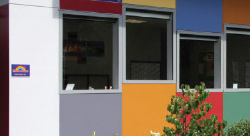 Linea Weatherboard Titan Façade on Hospice Waikato