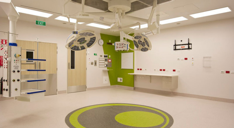 Hutt Hospital Uses Jacobsens Tarkett Vinyl Flooring