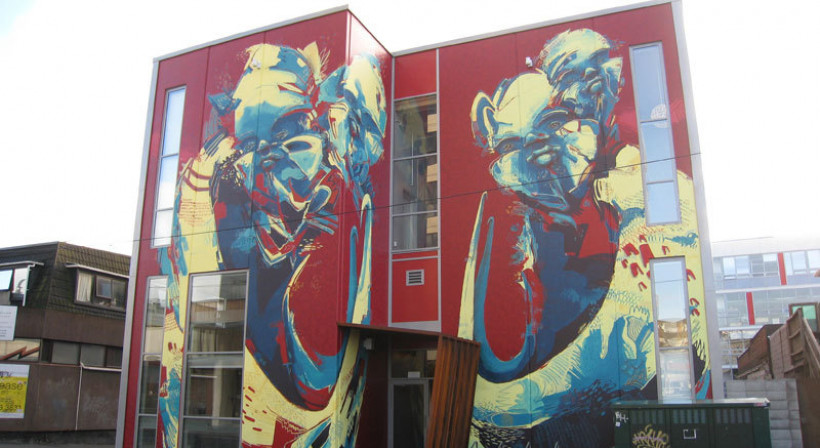 Archaus Architects for Tattoo Wins Resene Total Colour Commercial Exterior Maestro Award