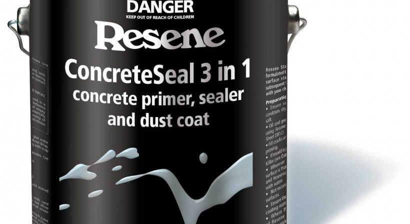 Resene ConcreteSeal 3 in 1 Helps Coatings Hang On