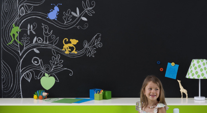 Resene Offers Coloured Blackboard Paint