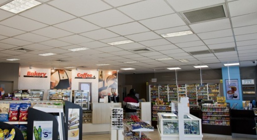 Daiken Ceiling Tiles Feature in Upgrade for Z Energy