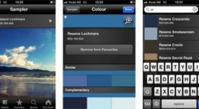 Resene ColourMatch Apps for iPhone and Android