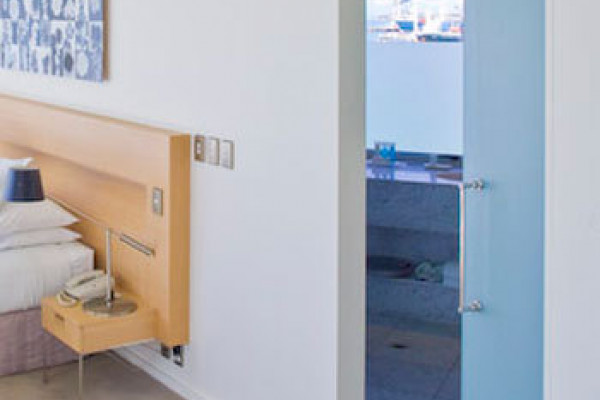 Cavity Sliders Help Save Space in Bathrooms