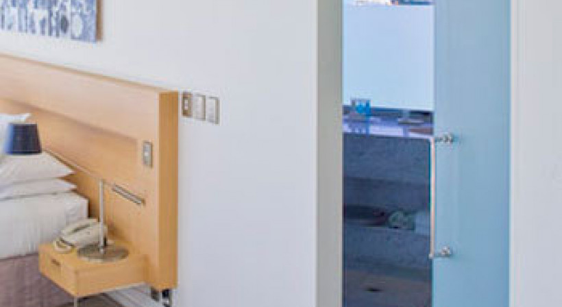 Cavity Sliders Help Save Space in Bathrooms