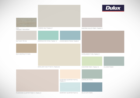 Rise Palette: Dulux Colour Forecast 2013