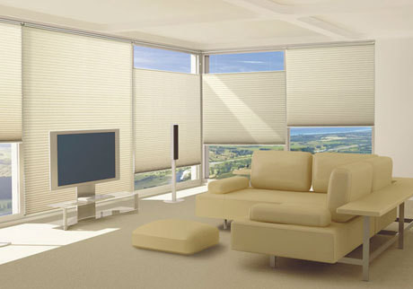 Luxaflex Softshades Offer Insulation and Ambience