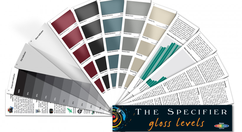 Gloss or What?  See The Specifier Gloss Levels Fandeck