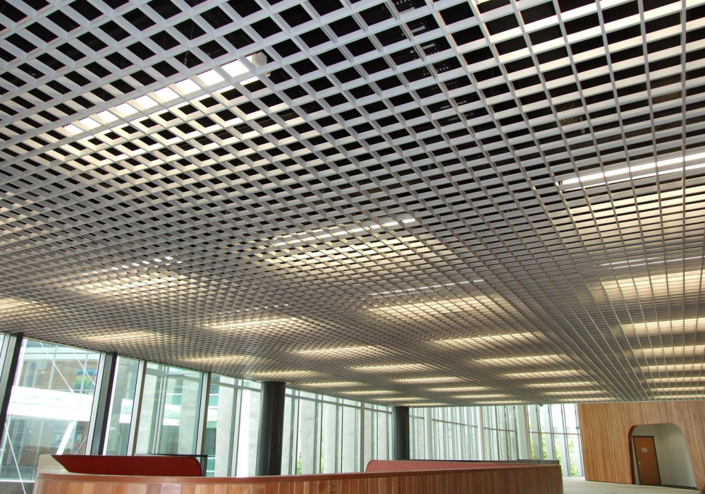 Open Cell Ceiling Tiles Hip to be Square