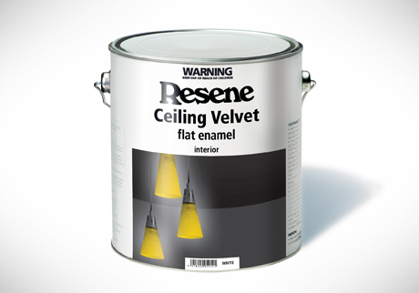 New Resene Ceiling Velvet for Wet Areas