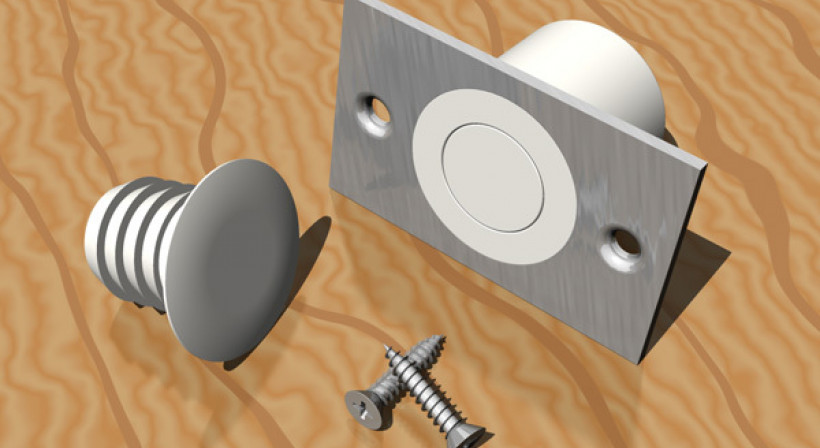 Interlock Snap Magnet Door Catch