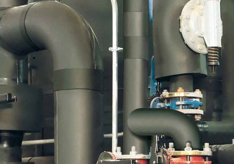K-Flex Elastomeric Pipe Insulation Reduce Energy Losses