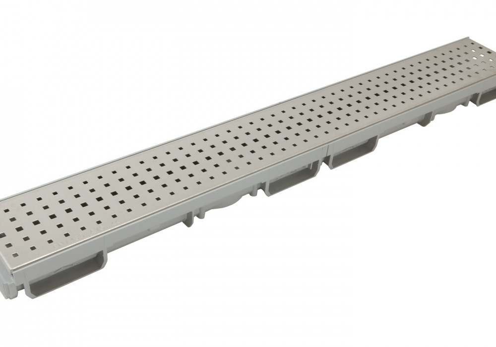 Marley Shallow Channel Prevents Surface Water Flooding Outside a Home