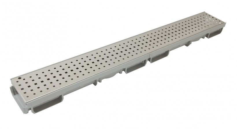 Marley Shallow Channel Prevents Surface Water Flooding Outside a Home