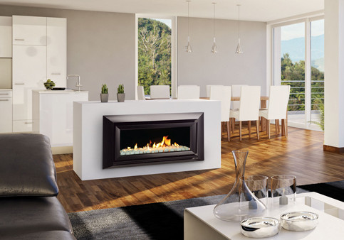 A Fireplace in a Kitchen Bench is Possible