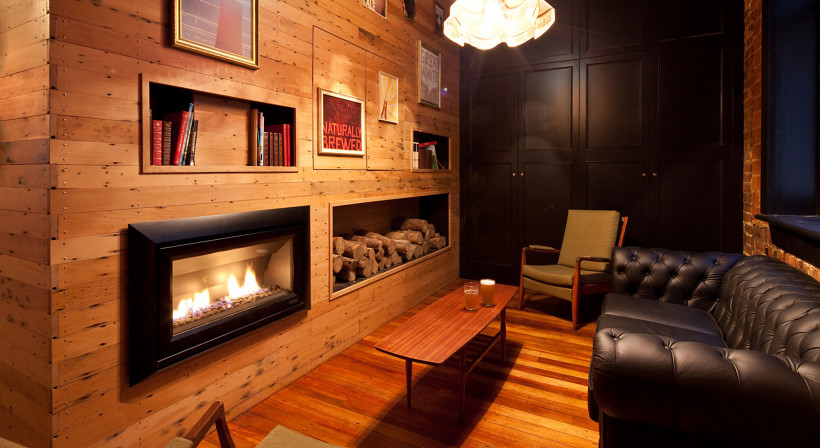 Gas Fireplaces and Pints Warm Up Patrons at Mac’s Brew Bar