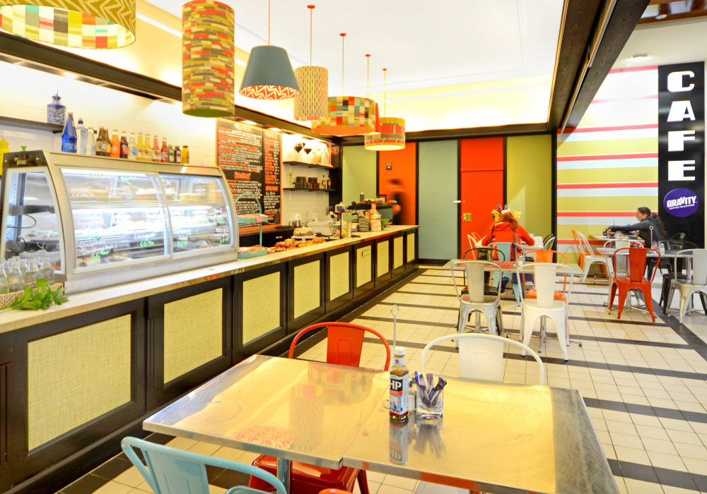 Vauxhall Cafe: Striking in a Resene Colour Palate