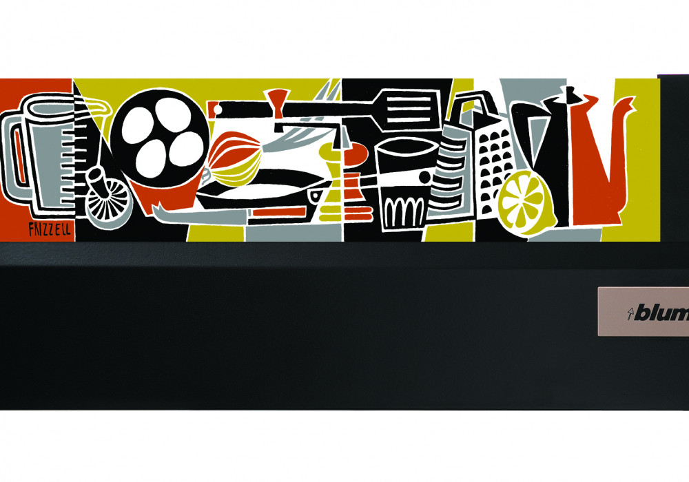 Dick Frizzell Design for Blum’s TANDEMBOX Kitchen Drawers