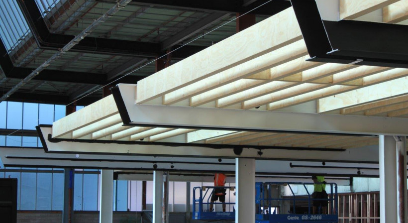 Cheshire Architects Utilise NZ Wood Products on APN Bauer Fit-Out