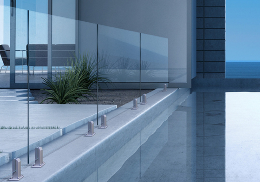 New Minimalist-Look Frameless Glass Balustrade