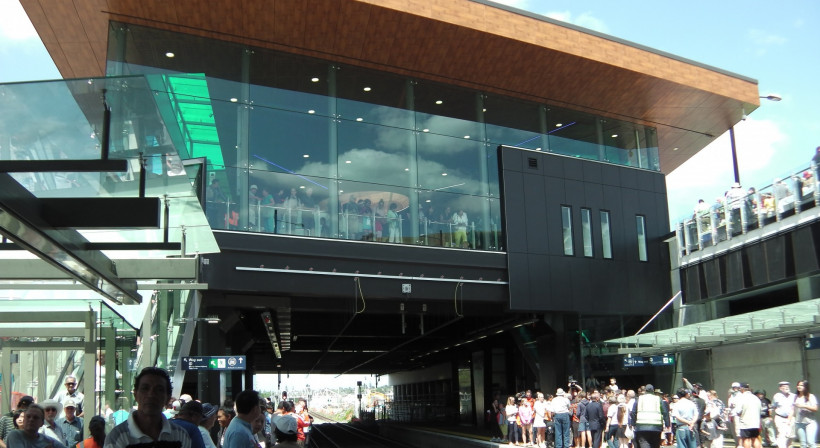 Laminam Features on New AMETI Transport Hub