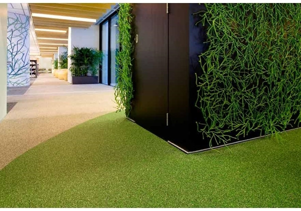 Fire-Rated Commercial Recycled Rubber Flooring