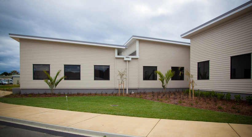 Specially Engineered Facade for Whakatane Hospital